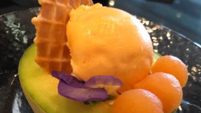 グランヴィア京都のお茶&メロンスイーツバイキング