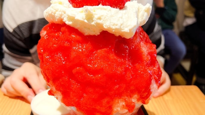 暑い日には美味しいカキ氷が食べたい❣️谷中銀座のひみつ堂のフルーツたっぷりカキ氷❣️