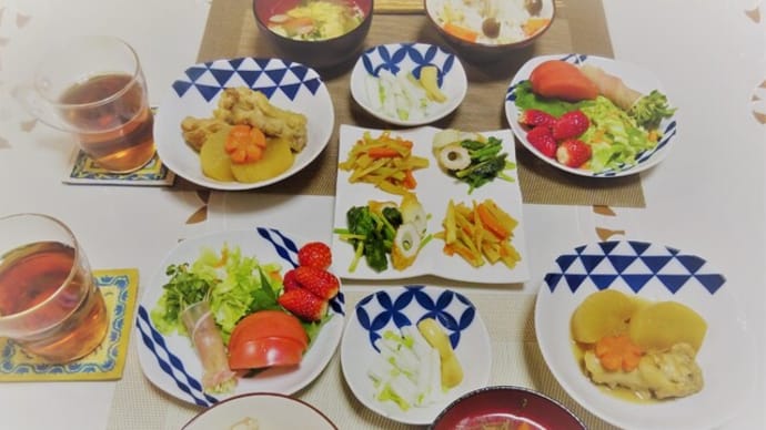 しめじご飯と鶏手羽大根、やっぱりラミーが好き♡