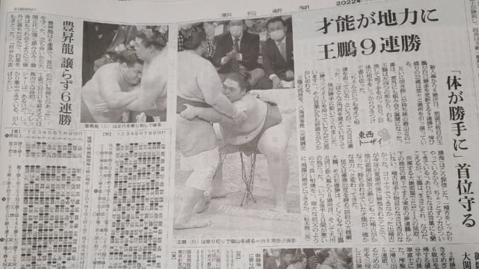 優勝するのは大鵬の孫・王鵬か?朝青龍の甥・豊昇龍か?