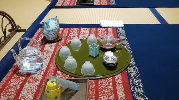 久しぶりの冷淹点前 お煎茶のお稽古