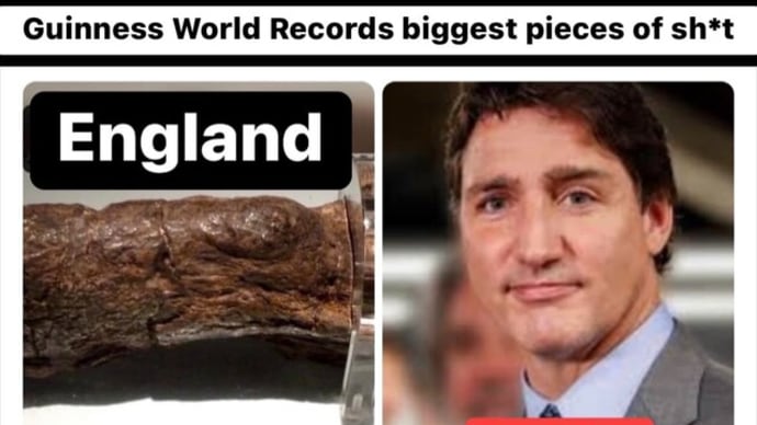Justine Turdeau Has Broken The Shitty Record For Canada.  😀😃😄😁😆😅😂🤣😈🤡💩🇬🇧🇨🇦