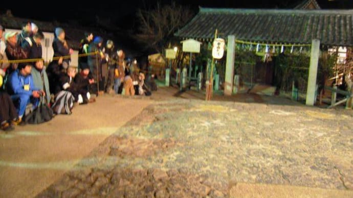 今晩深夜にお水取りが行われますね