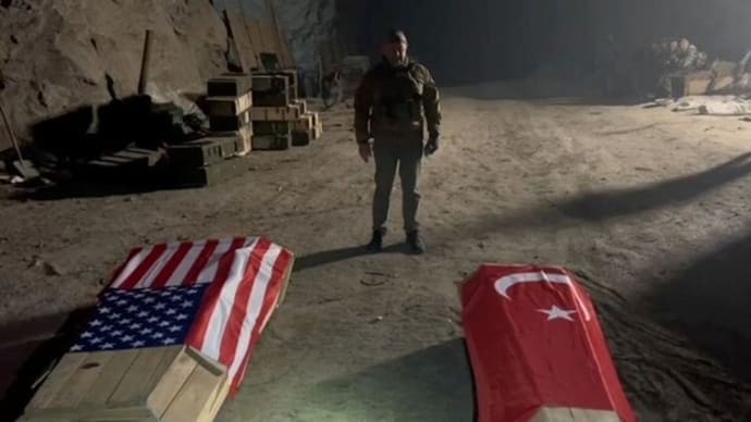 ワグネル、バフムトで死亡の米国人らの遺体を返還へ 棺に星条旗