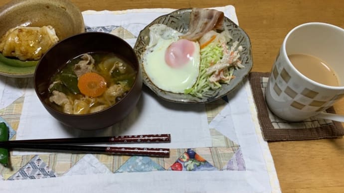 朝食