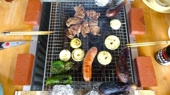 連休はバーベキューでしょう