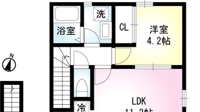 東急池上線池上駅の1LDK39.74㎡ 東京都大田区池上4丁目 コトピア 2018年1月築の人気賃貸アパート 木造2階建て2階部分
