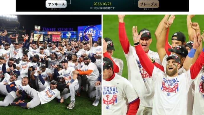 いざ！ワールドシリーズへ！　勝つのはどっちだ⁉️