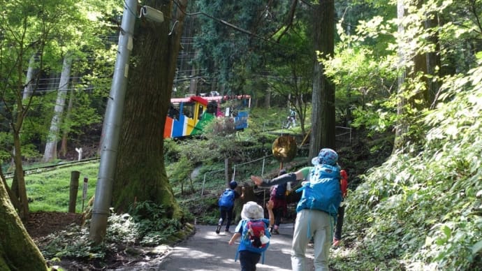 御嶽山からの日の出山