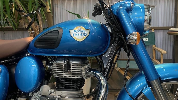 新型ROYAL ENFIELD CLASSIC 350 の試乗車をご用意する準備を進めています!プチカスタムしてお色直しも計画中!