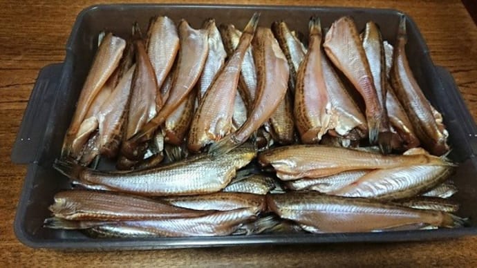 ハタハタの醤油漬け その3 完成