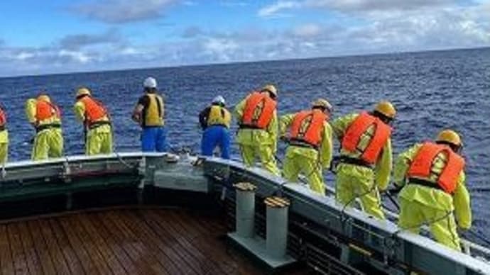 遠洋航海実習(漁場調査3日目)