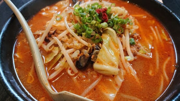 天心坊大堀店さん 辛味噌らーめん大盛り