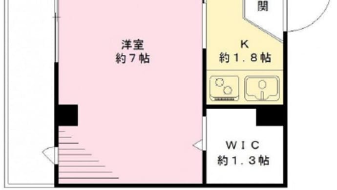 1K洋室7帖に1.3帖のウォークインクローゼット付23 94㎡ メゾンルボワ西 京急本線平和島駅最寄り、大森海岸駅とJR京浜東北線大森駅も徒歩圏内の東京都大田区大森北6丁目の人気賃貸2016年5月築