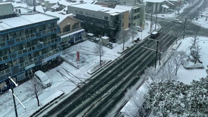 大雪❄️☃️🌨だからリモートレッスン‼️