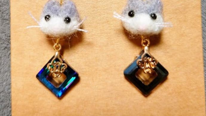 ハムちゃんグッズ ピアス