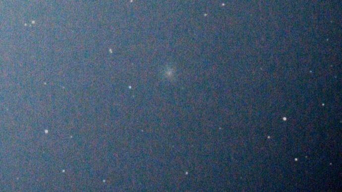 ドブソニアン望遠鏡でポン・ブルックス彗星（１２Ｐ）を撮影しました