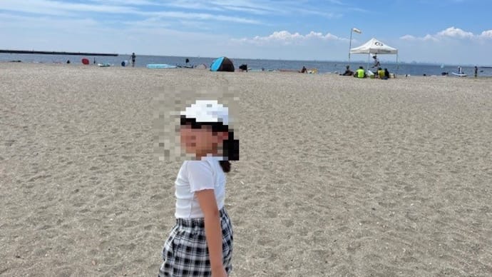 シーグラスを求めて・・・検見川の浜