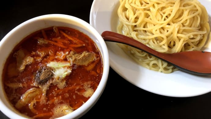 水戸の激辛つけ麺!