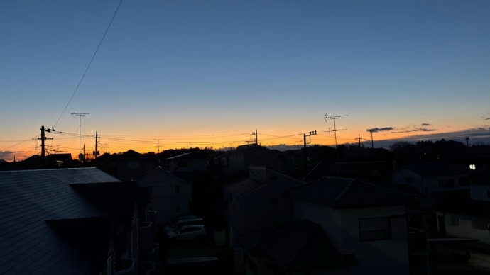 今朝の朝焼け‼️‼️‼️‼️👍