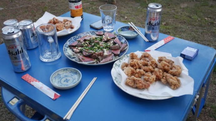 冬のバーベキュー