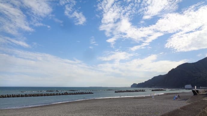 静岡市 用宗海岸海水浴場