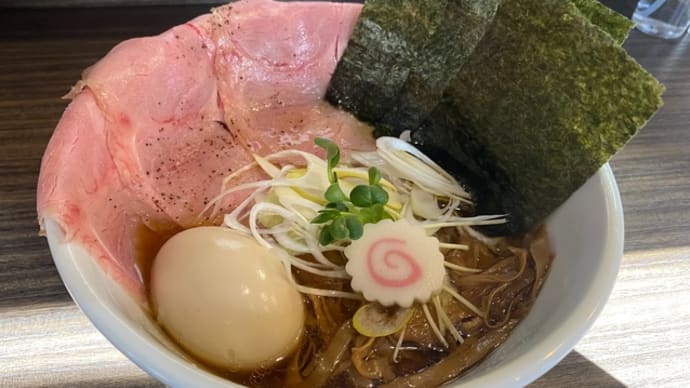 南区 煮干と鶏 麺屋 ひんな 特製鴨だし醤油