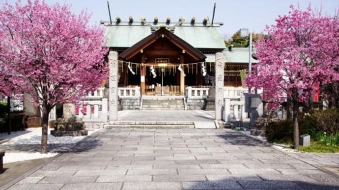 2023年 3月 9日(木)の「石浜神社」