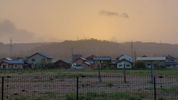 どよ~~~ん 視界不良