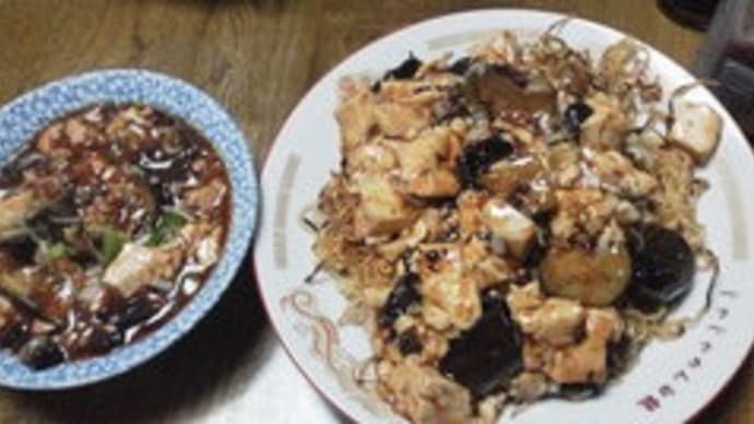 マイブームは麻婆かた焼きそば。