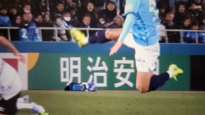 駒沢がフリーキックゲット