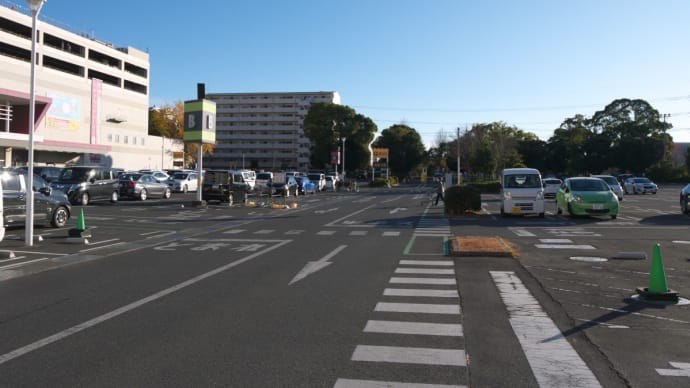12月の北本町:イオンモール船橋敷地内を通り抜けて東武野田線新船橋駅前へ PART2