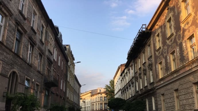 クラクフの朝は旧市街で満足な散歩