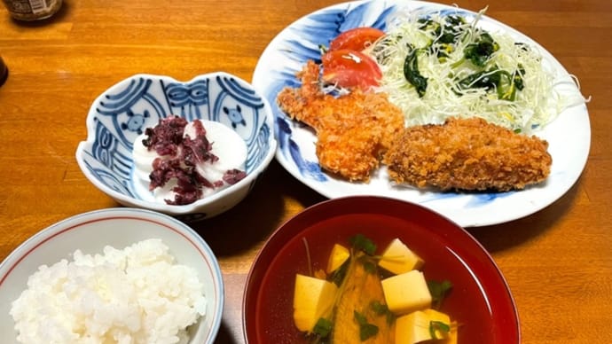 アジフライです