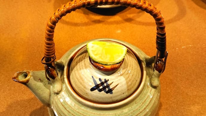 念願の松茸の土瓶蒸しを食す!