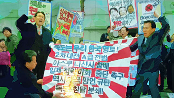 201311ＣＩＡ広報誌「文春」のヨタ記事に乗せられ怒り狂うお馬鹿国家韓国