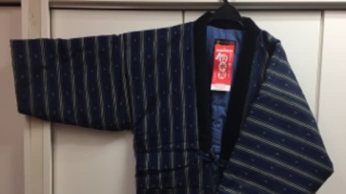 あったかそうでやっぱりあったか〜い!日本製男性用はんてん