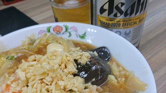 今年最初のラーメン