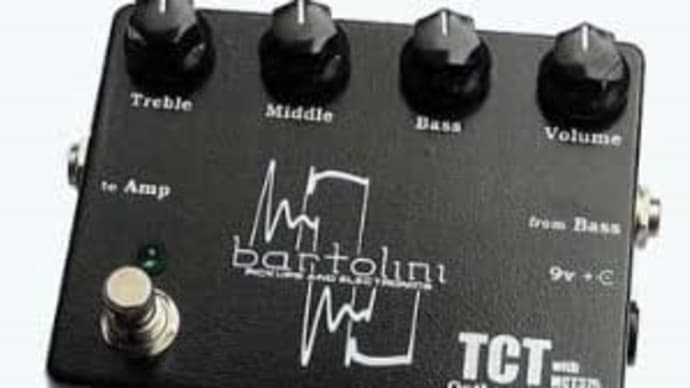 Bartolini TCT with MCT375 Outboard Preamp～芳醇な低音と適度なコンプ感～