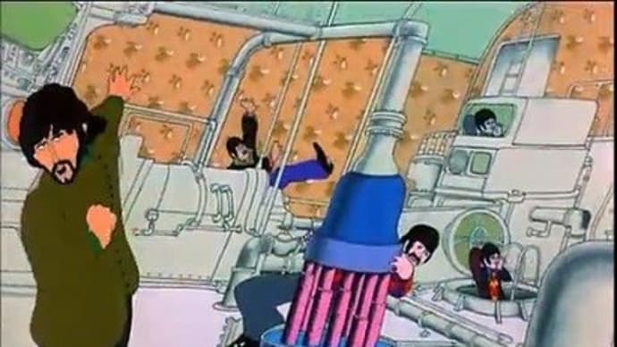 THE BEATLES/YELLOW SUBMARINE、1968年イギリス映画(3/9)