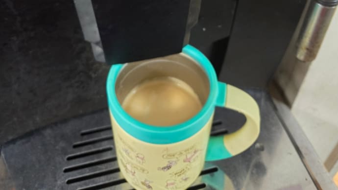 コーヒーと焼きイモ