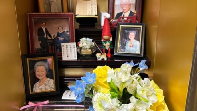 先生にご挨拶〜もう8年