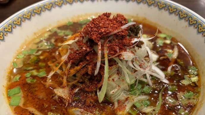 久々の 汁あり担々麺