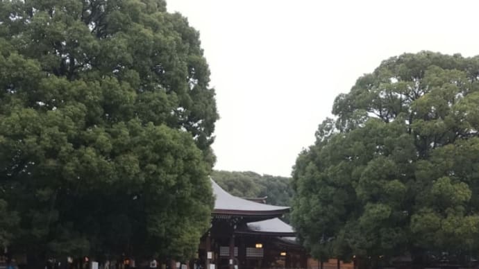 明治神宮に行った話