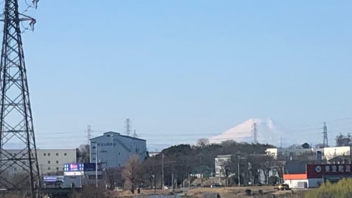 今日も富士山が！