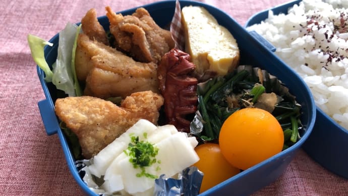 9月12日(火曜日) から揚げ弁当