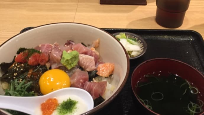 天王寺駅で昼ごはん