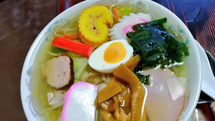百七十七杯目 焼津市 大村屋中新田 五目ラーメン