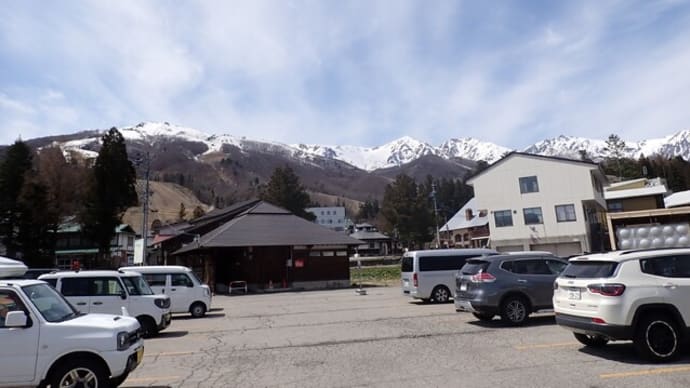 残雪の唐松岳 (4/6~4/7)