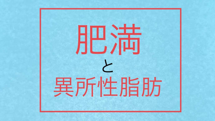 肥満と異所性脂肪